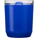 Hudson 180 ml doppelwandiger Becher aus recyceltem Kunststoff, blau