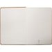 HUXLEY. A5-Notizblock mit Hardcover, hergestellt aus wasserfestem Papier, Hellbraun