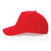 XD COLLECTION Impact 5 Panel Kappe mit AWARE™ Tracer, rot