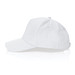 Impact 5 Panel Kappe aus 280gr rCotton mit AWARE Tracer, weiß