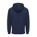 Iqoniq Abisko Zip-Kapuzenpullover aus recycelter Baumwolle, navy blau