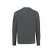 Iqoniq Denali ungefärbt. Rundhals-Sweater, ungefärbtes Anthrazit, XXXL