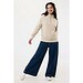 IQONIQ Elgon Quarter-Zip-Sweater, desert, XL