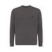 Iqoniq Etosha Lightweight Sweater aus recycelter Baumwolle, anthrazit, M