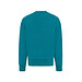 Iqoniq Kruger Relax-Rundhals-Sweater aus recycelt. Baumwolle, verdigris, M