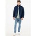 IQONIQ Maiko Herren Steppjacke aus recyceltem Polyester, navy blau, L