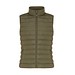 Iqoniq Meru Damen Bodywarmer aus recyceltem Polyester, khaki, XXL