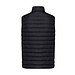 Iqoniq Meru Herren Bodywarmer aus recyceltem Polyester, schwarz, M