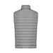 Iqoniq Meru Herren Bodywarmer aus recyceltem Polyester, Silbergrau, M