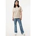IQONIQ Nikko Heavyweight T-Shirt aus recycelter Baumwolle, desert, XXL