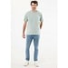 IQONIQ Nikko Heavyweight T-Shirt aus recycelter Baumwolle, Iceberg green, XXL