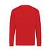 Iqoniq Zion Rundhals-Sweater aus recycelter Baumwolle, rot, L