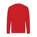 Iqoniq Zion Rundhals-Sweater aus recycelter Baumwolle, rot, XXL