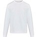 Jasper 280 g/m² Pullover mit Rundhalsausschnitt aus recycelter Bio Baumwolle (OCS), unisex, weiss, 3XS
