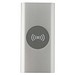 Juice 8000 mAh Typ-C kabellose Powerbank aus recyceltem Aluminium, silber