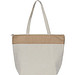 Kühltasche aus Baumwolle und Jute, beige