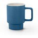 KUERTEN. Keramikbecher mit matter Oberfläche 330 ml, Blau