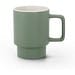 KUERTEN. Keramikbecher mit matter Oberfläche 330 ml, Khaki