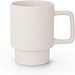 KUERTEN. Keramikbecher mit matter Oberfläche 330 ml, Pastellweiß
