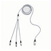 Ladekabel CHARGE DISTANCE,silber