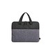 Laptop-Mappe ELEGANCE, schwarz-grau meliert