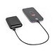 LEAKEY 8. Powerbank 8'000 mAh in recyceltem ABS (100% rABS), Schwarz