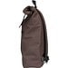 Recycled PU Roll-Top Rucksack Lennon,Braun