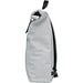 Recycled PU Roll-Top Rucksack Lennon, Hellblau