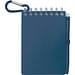 Lig Mini Recyceltes Outdoor-Softcover Notizbuch und Kugelschreiber Set (schwarze Mine), Ozeanblau