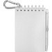 Lig Mini Recyceltes Outdoor-Softcover Notizbuch und Kugelschreiber Set (schwarze Mine), transparent