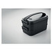Lunchbox recyceltes  PP IDOLUNCH, Schwarz