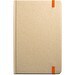 MAGRITTE. A5 Notizbuch mit linierten Blättern, Orange