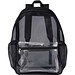 Mesh 18 L Rucksack aus Recyclingmaterial, schwarz