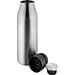 Metmaxx® Thermoflasche Click'n Go silber