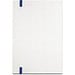MILKY. A5-Notizblock mit Hardcover aus 100 % recyceltem Papier, Blau