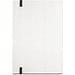 MILKY. A5-Notizblock mit Hardcover aus 100 % recyceltem Papier, Schwarz