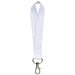 Mini Sublimation Schlüsselband, weiss, 20mm
