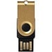 Mini USB-Stick, gold, 4GB