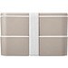 MIYO POP 700 + 700 ml doppelschichtige Lunchbox, sandstone