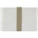 MIYO POP 700 + 700 ml doppelschichtige Lunchbox, weiss