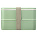 MIYO Renew Doppel-Lunchbox, seaglass green