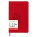 Moleskine Hardcover 12 Monate Tageskalender, scharlachrot