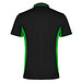 Montmelo Sport Poloshirt Unisex, schwarz / limone, XL
