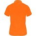 Monzha Sport Poloshirt für Damen, Fluor Orange, L