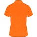 Monzha Sport Poloshirt für Damen, Fluor Orange, XL