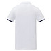 Morgan Polo für Herren, zweifarbig, weiss, L