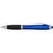 Nash RCS Stylus Kugelschreiber aus recyceltem Kunststoff mit farbigem Schaft und schwarzem Griff (schwarze Tinte), royalblau