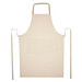 Nia 200 g/m² Schürze aus recycelter Baumwolle, Oatmeal