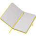 Notizbuch Happy, DIN A6, blanko, gelb
