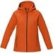 Notus wattierte Softshell Damenjacke, orange, XXL